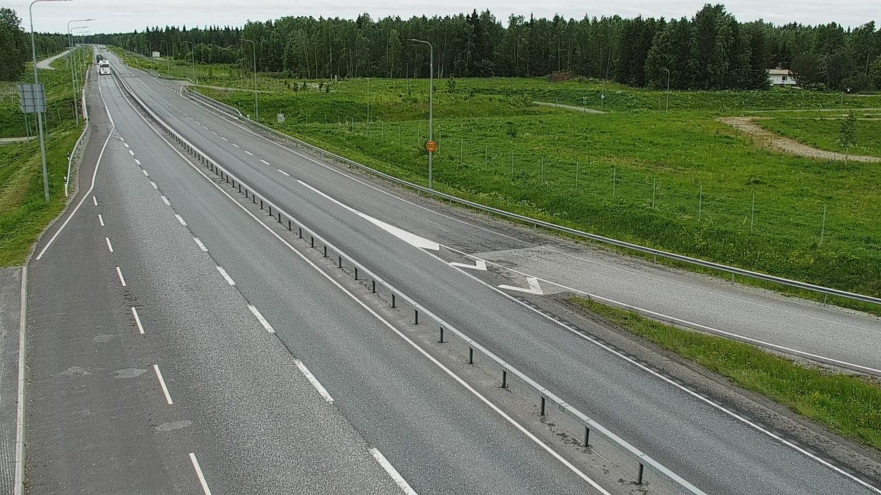 Weather Camera Image Road 4, Simo, Simoniemi, Simo, Lappi