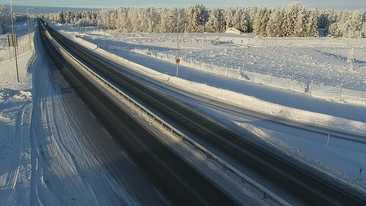 Weather Camera Image Road 4, Simo, Simoniemi, Simo, Lappi