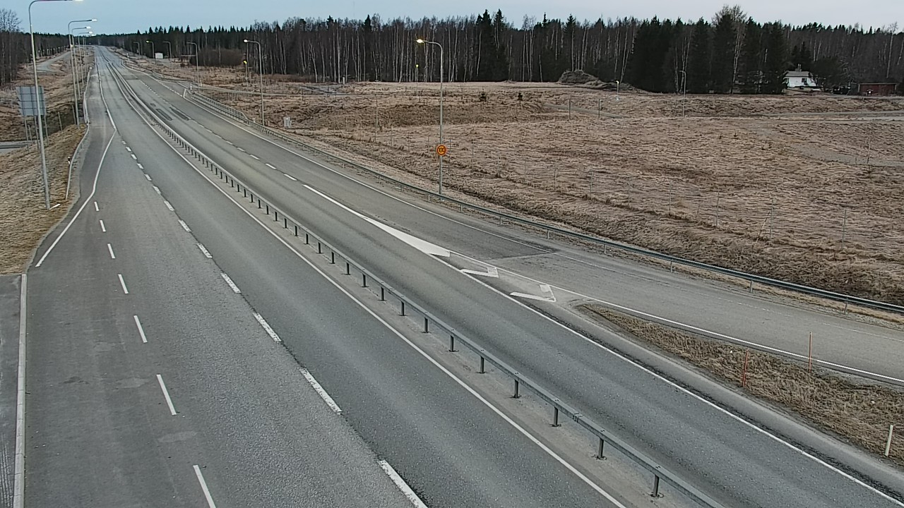 Weather Camera Image Väg 4, Simo, Simoniemi, Simo, Lappi