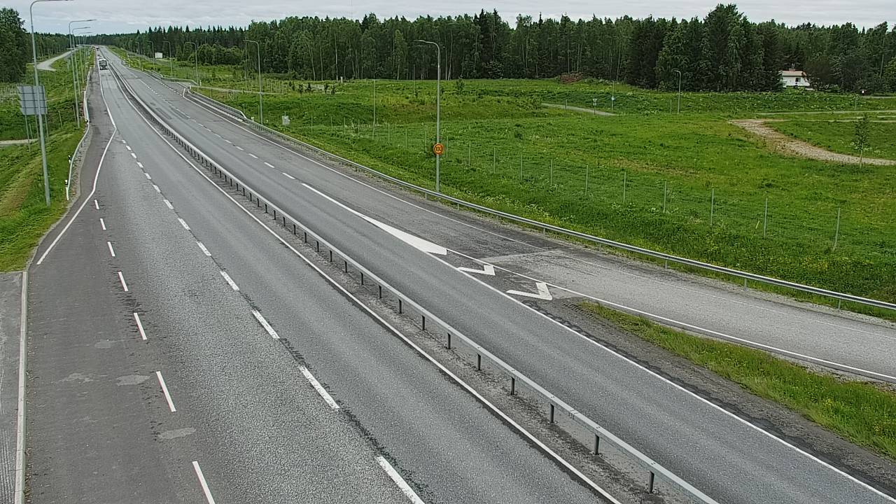 Weather Camera Image Väg 4, Simo, Simoniemi, Simo, Lappi