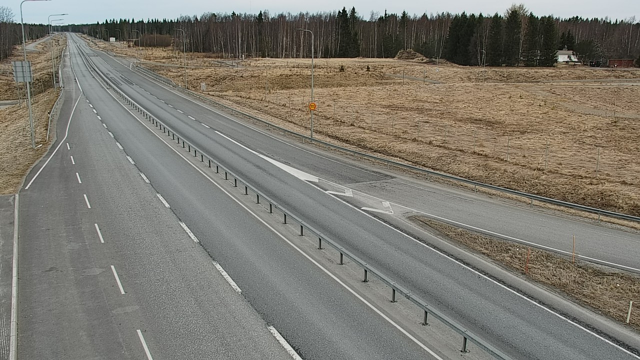 Weather Camera Image Väg 4, Simo, Simoniemi, Simo, Lappi