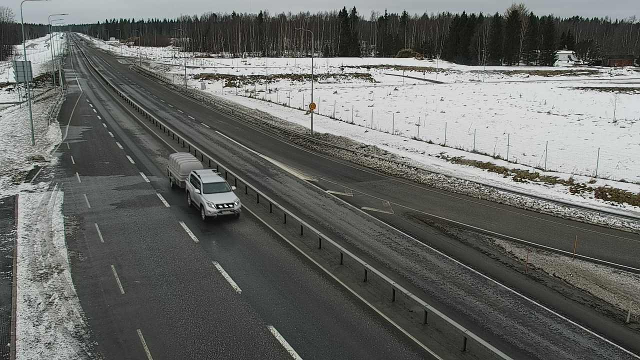 Weather Camera Image Road 4, Simo, Simoniemi, Simo, Lappi