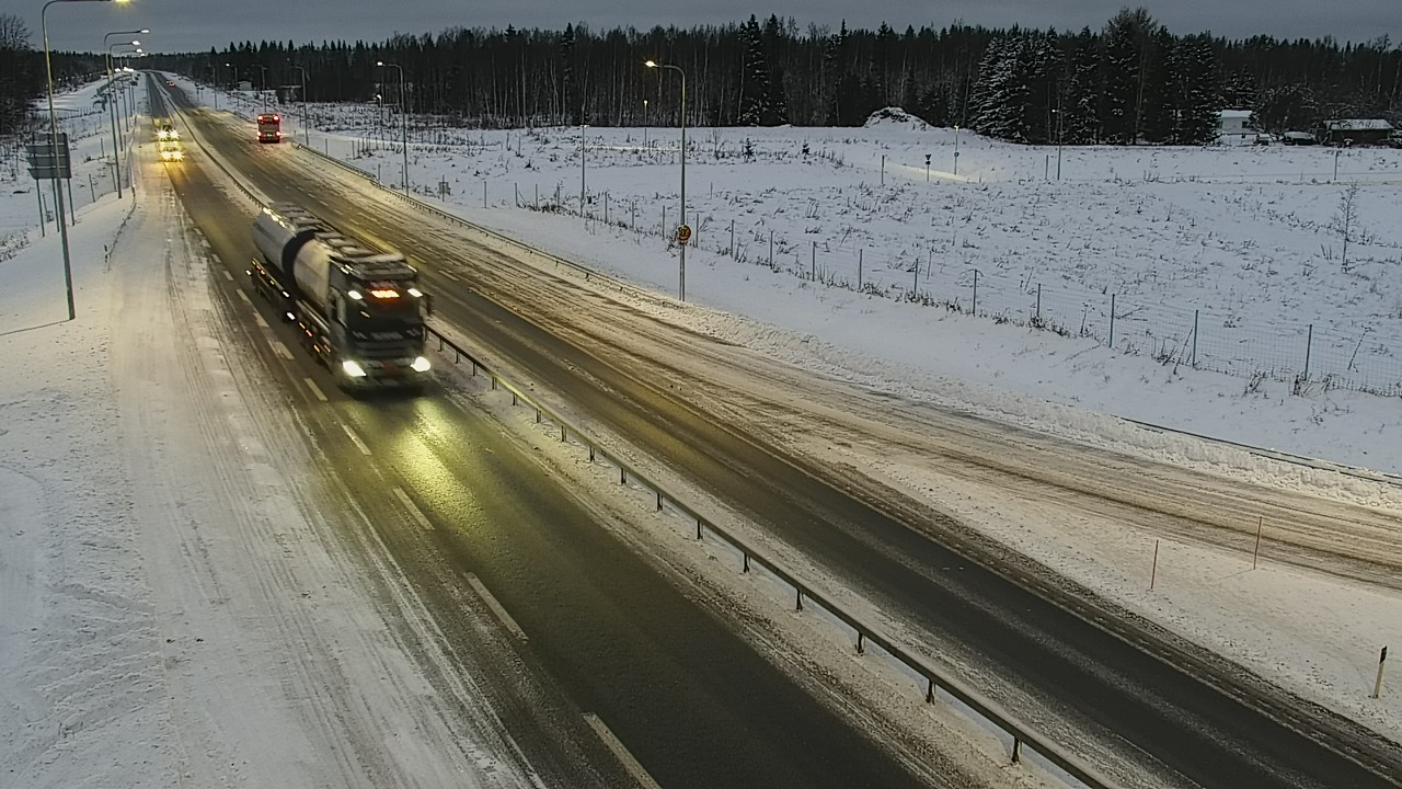 Weather Camera Image Väg 4, Simo, Simoniemi, Simo, Lappi