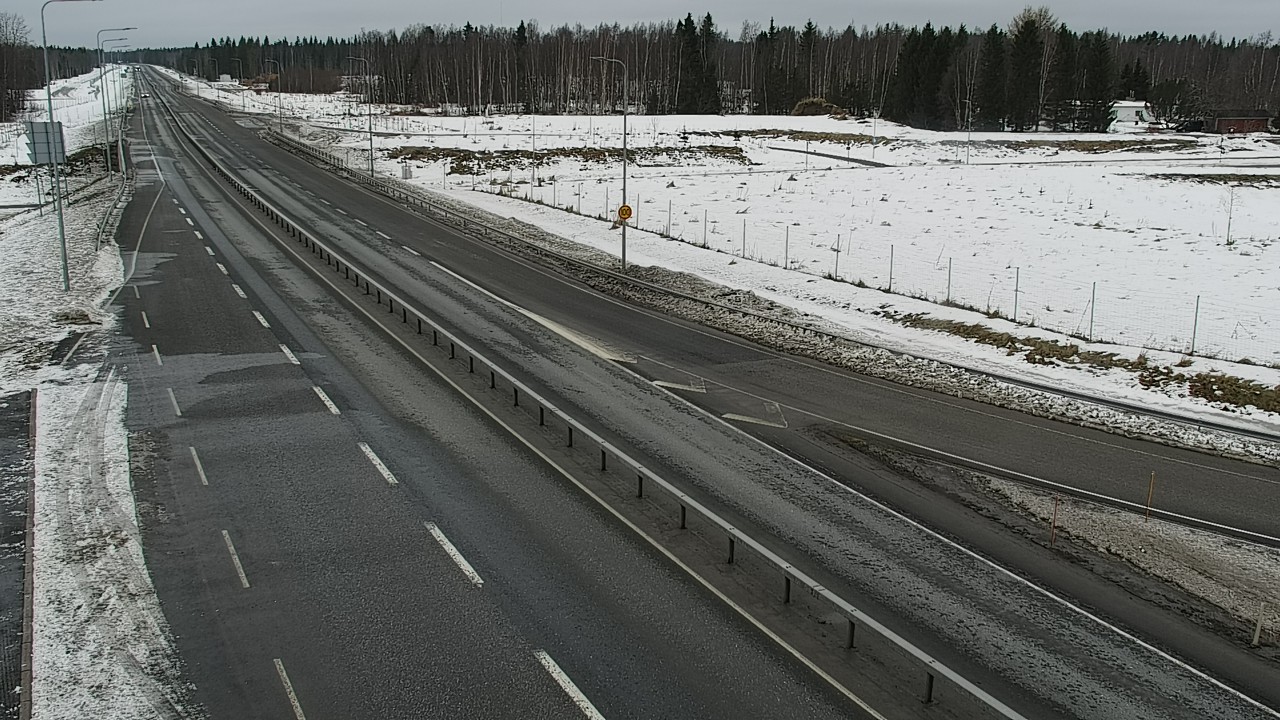 Weather Camera Image Road 4, Simo, Simoniemi, Simo, Lappi