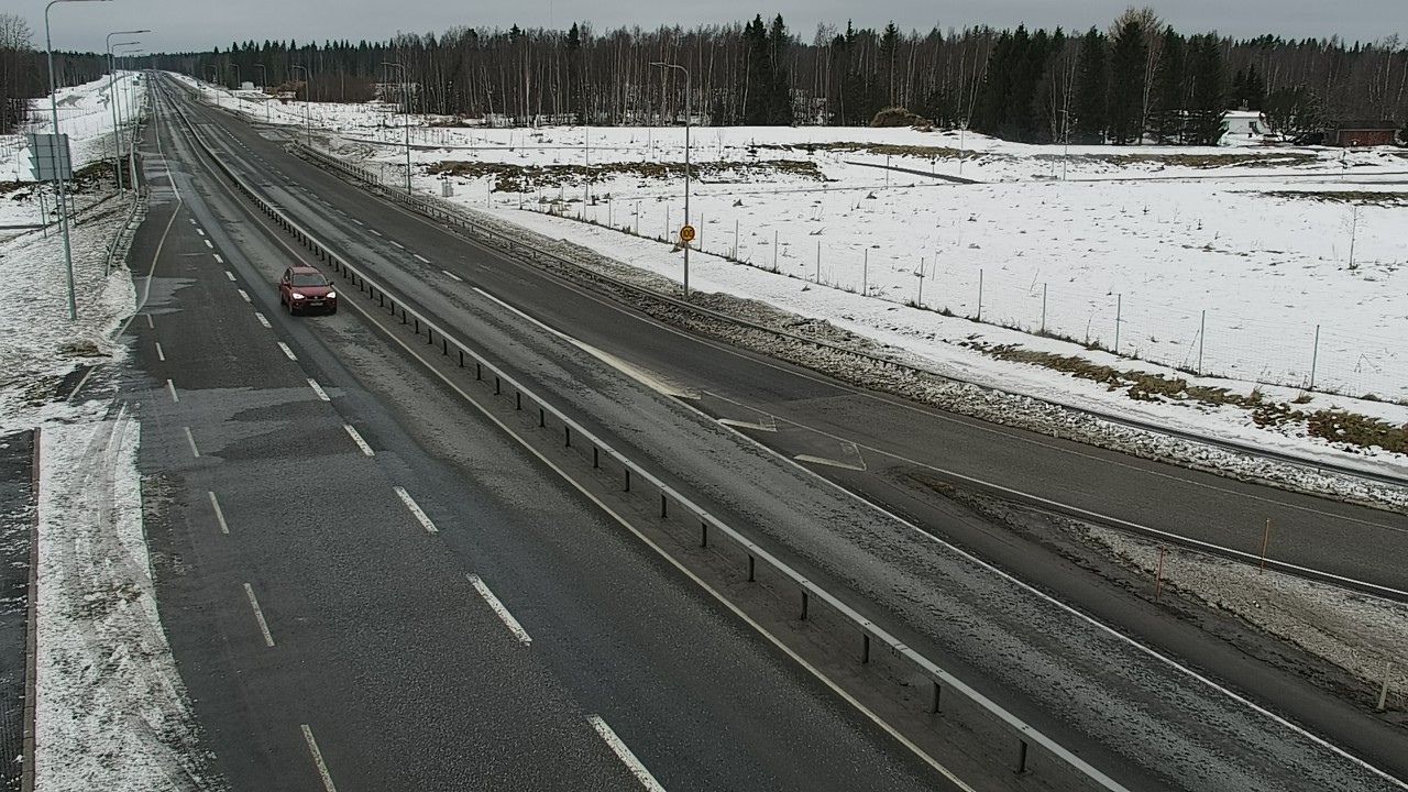 Weather Camera Image Road 4, Simo, Simoniemi, Simo, Lappi