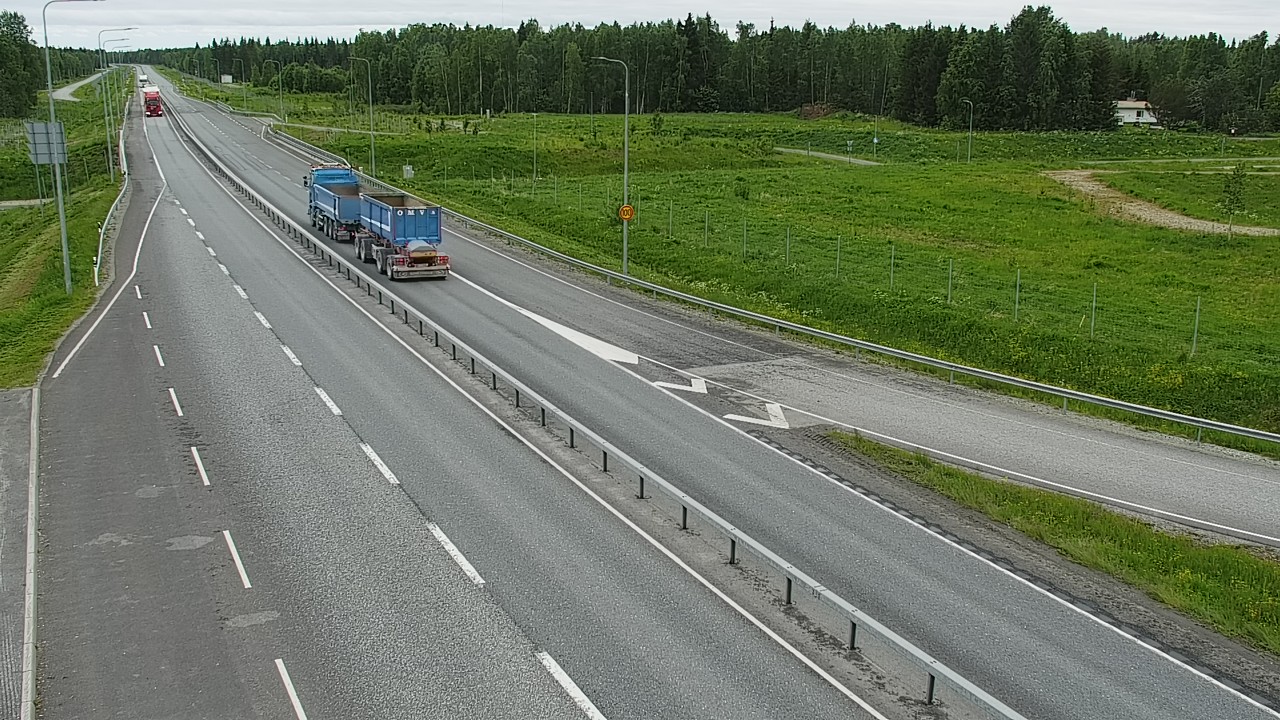 Weather Camera Image Road 4, Simo, Simoniemi, Simo, Lappi