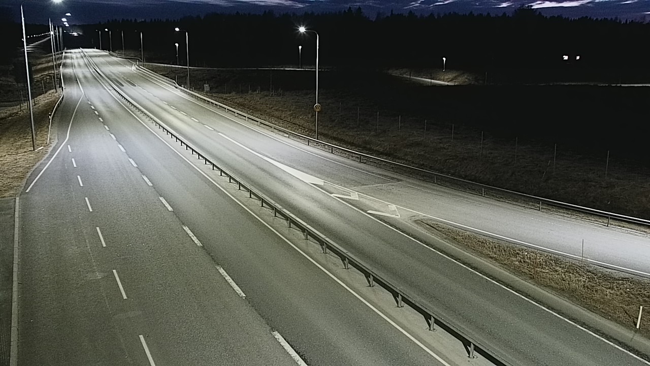 Weather Camera Image Väg 4, Simo, Simoniemi, Simo, Lappi