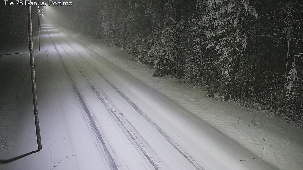 Weather Camera Image Road 78_Ranua, Portimo, Ranua, Lappi