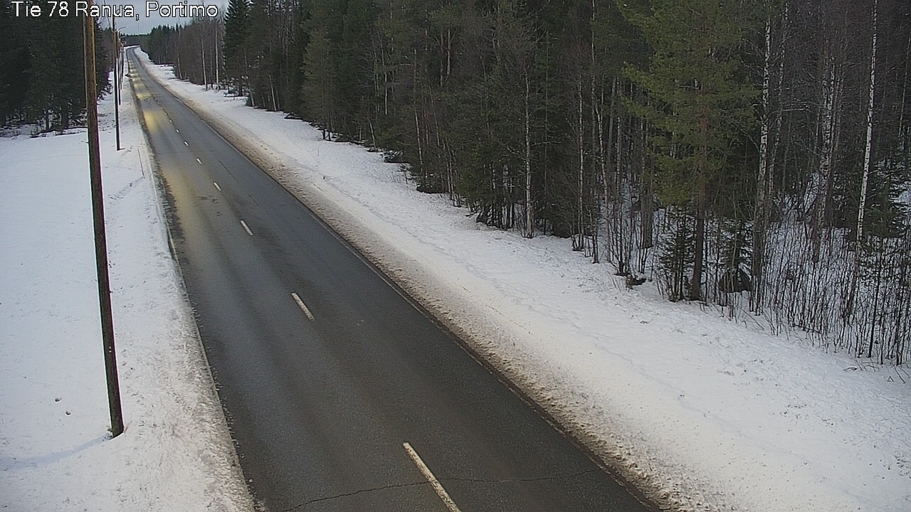 Kelikamerat Kuva Tie 78_Ranua, Portimo, Ranua, Lappi