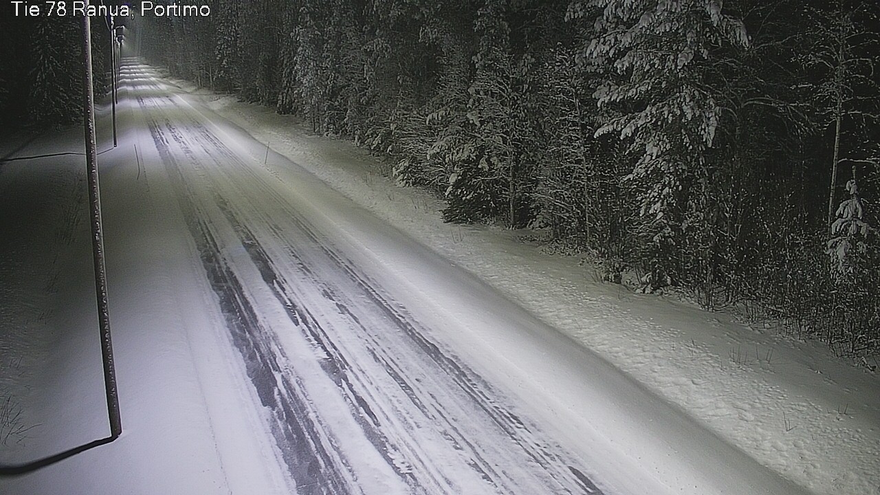 Weather Camera Image Väg 78_Ranua, Portimo, Ranua, Lappi