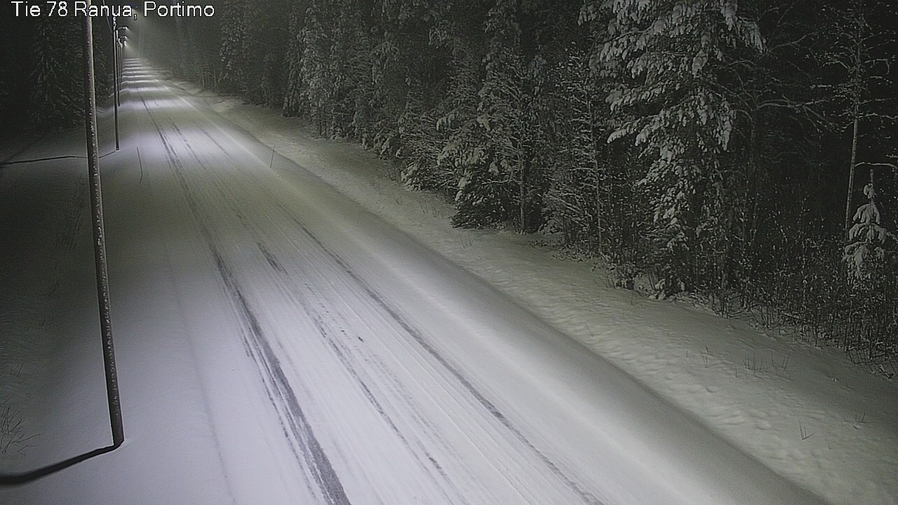 Weather Camera Image Väg 78_Ranua, Portimo, Ranua, Lappi