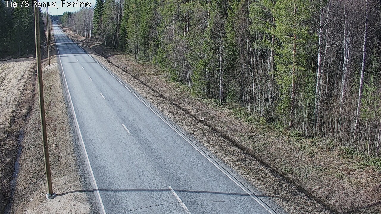 Kelikamerat Kuva Tie 78_Ranua, Portimo, Ranua, Lappi