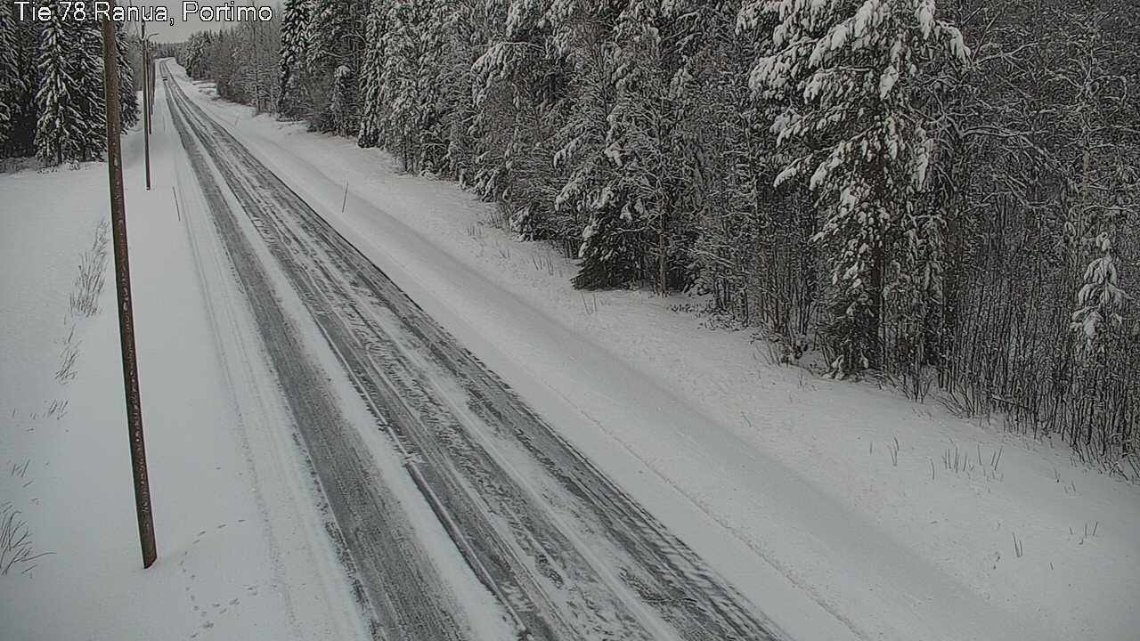 Weather Camera Image Väg 78_Ranua, Portimo, Ranua, Lappi