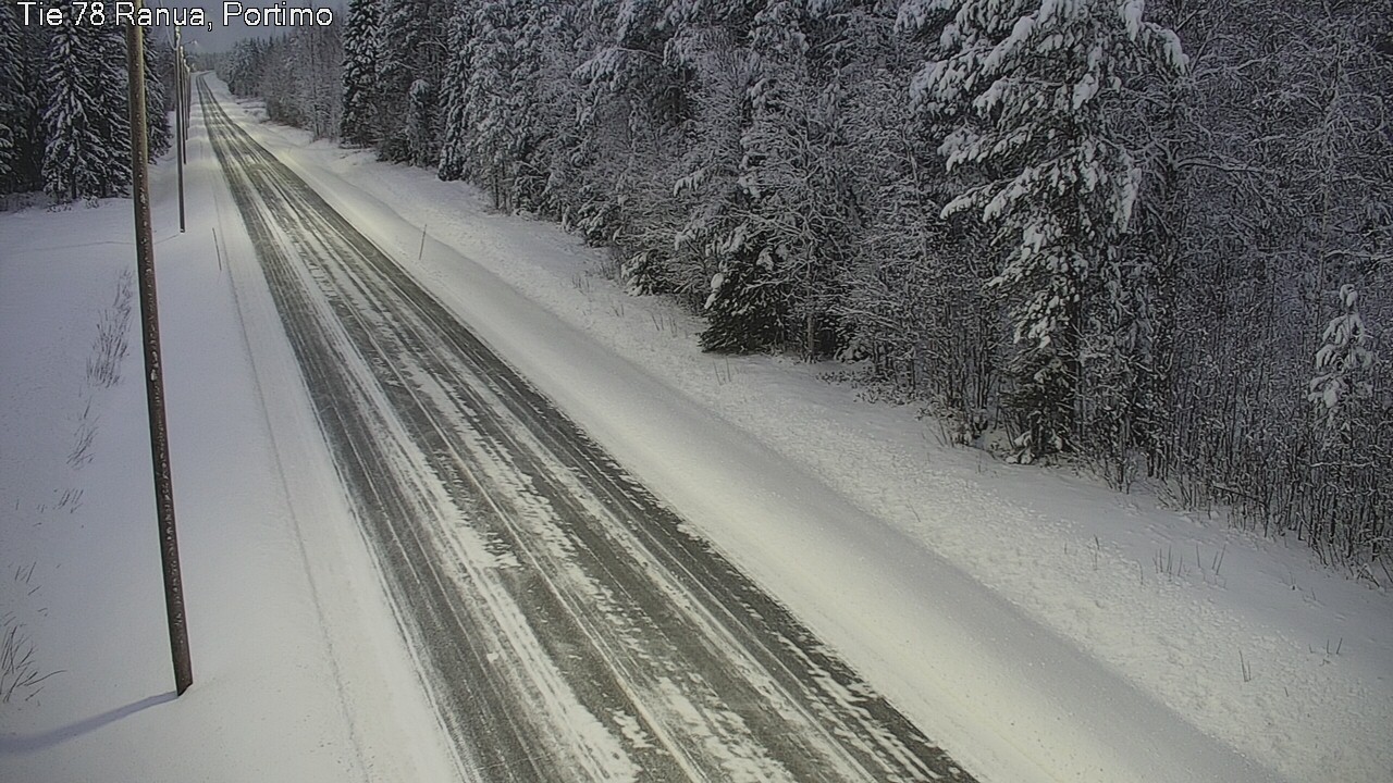 Kelikamerat Kuva Tie 78_Ranua, Portimo, Ranua, Lappi