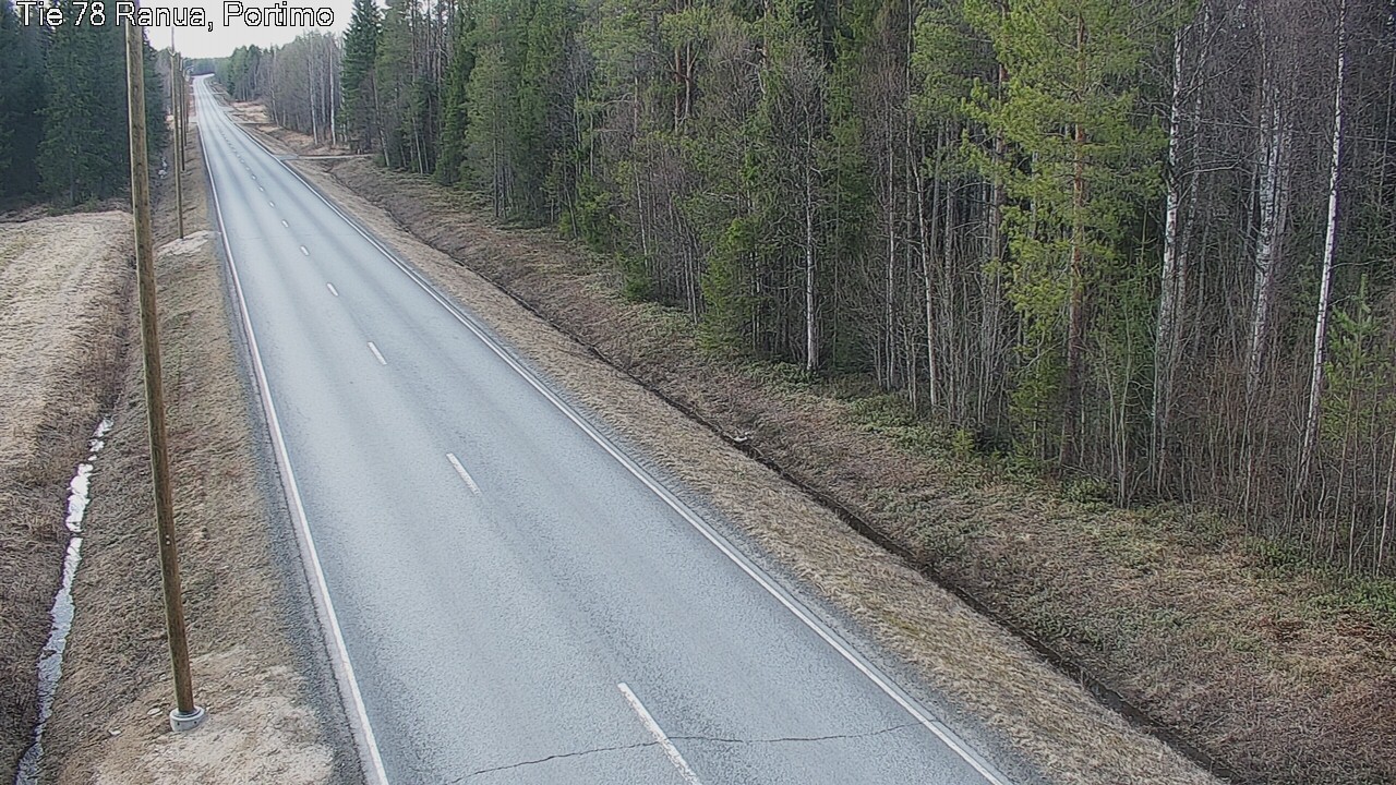 Kelikamerat Kuva Tie 78_Ranua, Portimo, Ranua, Lappi