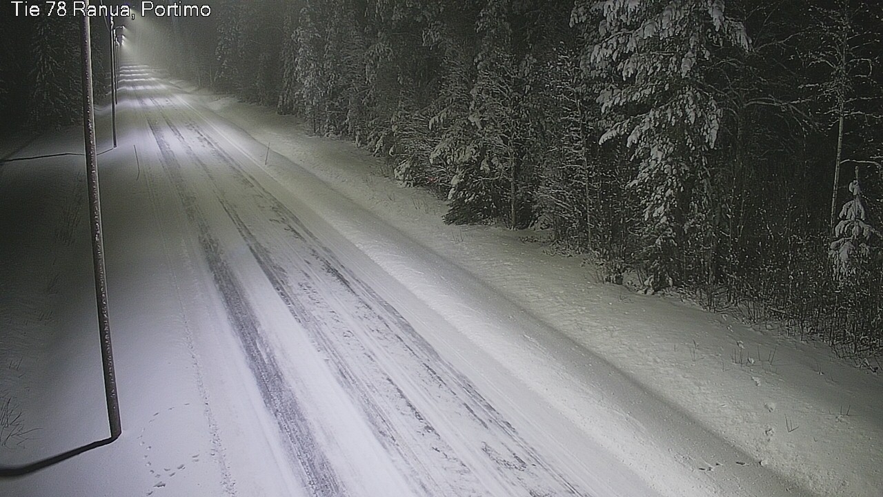 Weather Camera Image Väg 78_Ranua, Portimo, Ranua, Lappi
