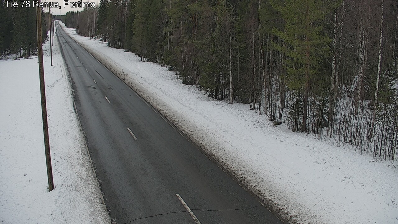 Kelikamerat Kuva Tie 78_Ranua, Portimo, Ranua, Lappi