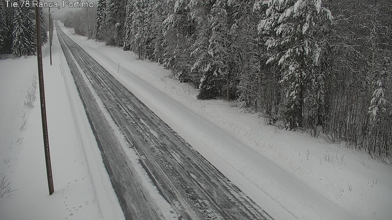 Weather Camera Image Road 78_Ranua, Portimo, Ranua, Lappi