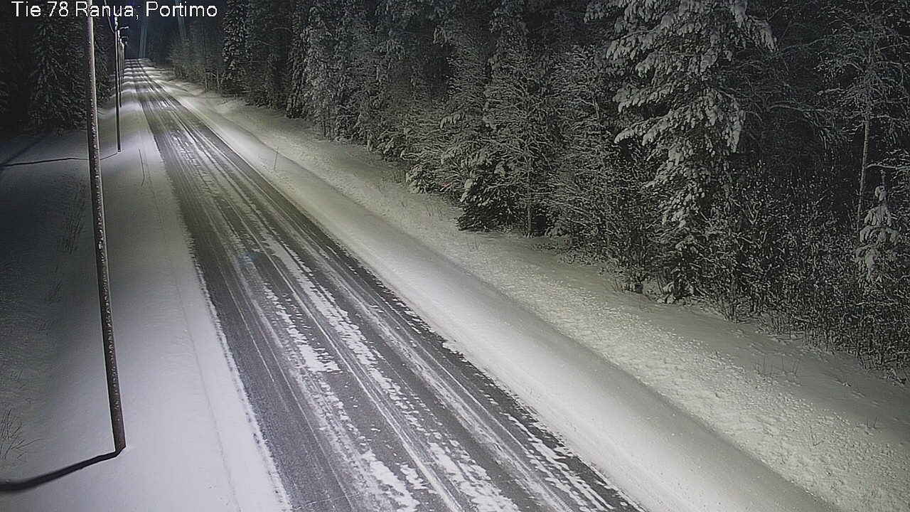 Weather Camera Image Väg 78_Ranua, Portimo, Ranua, Lappi