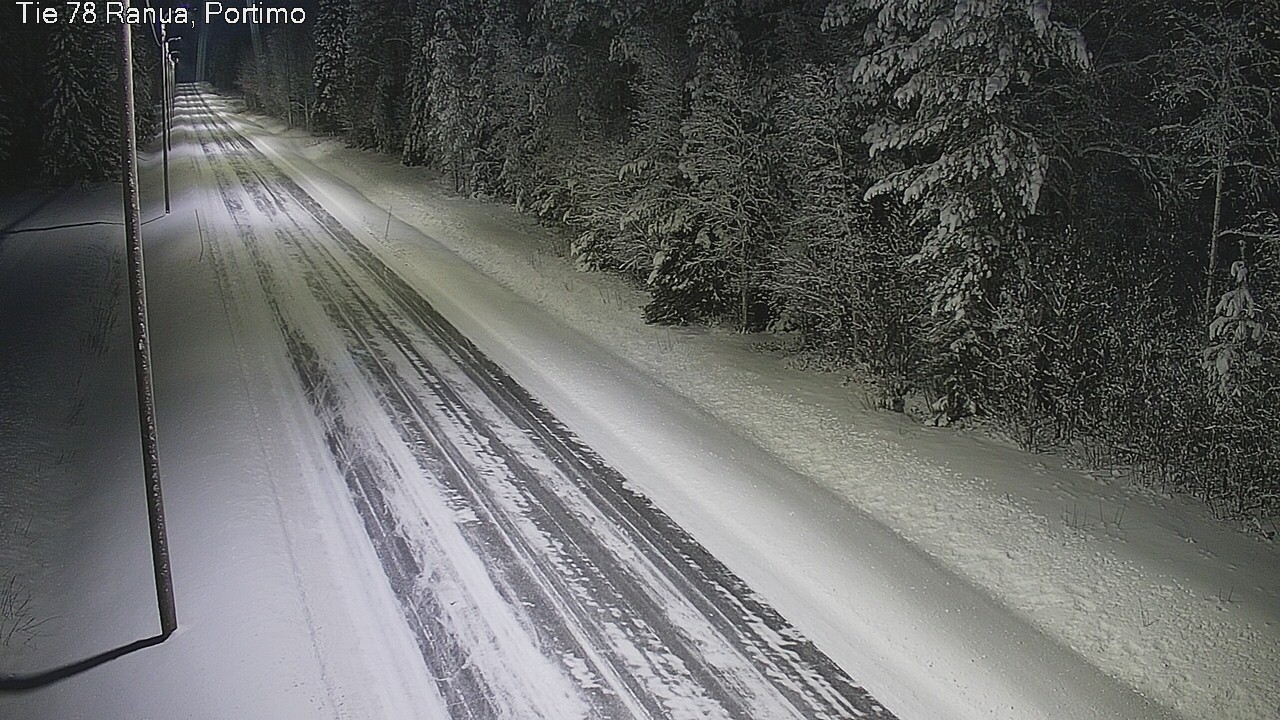 Kelikamerat Kuva Tie 78_Ranua, Portimo, Ranua, Lappi