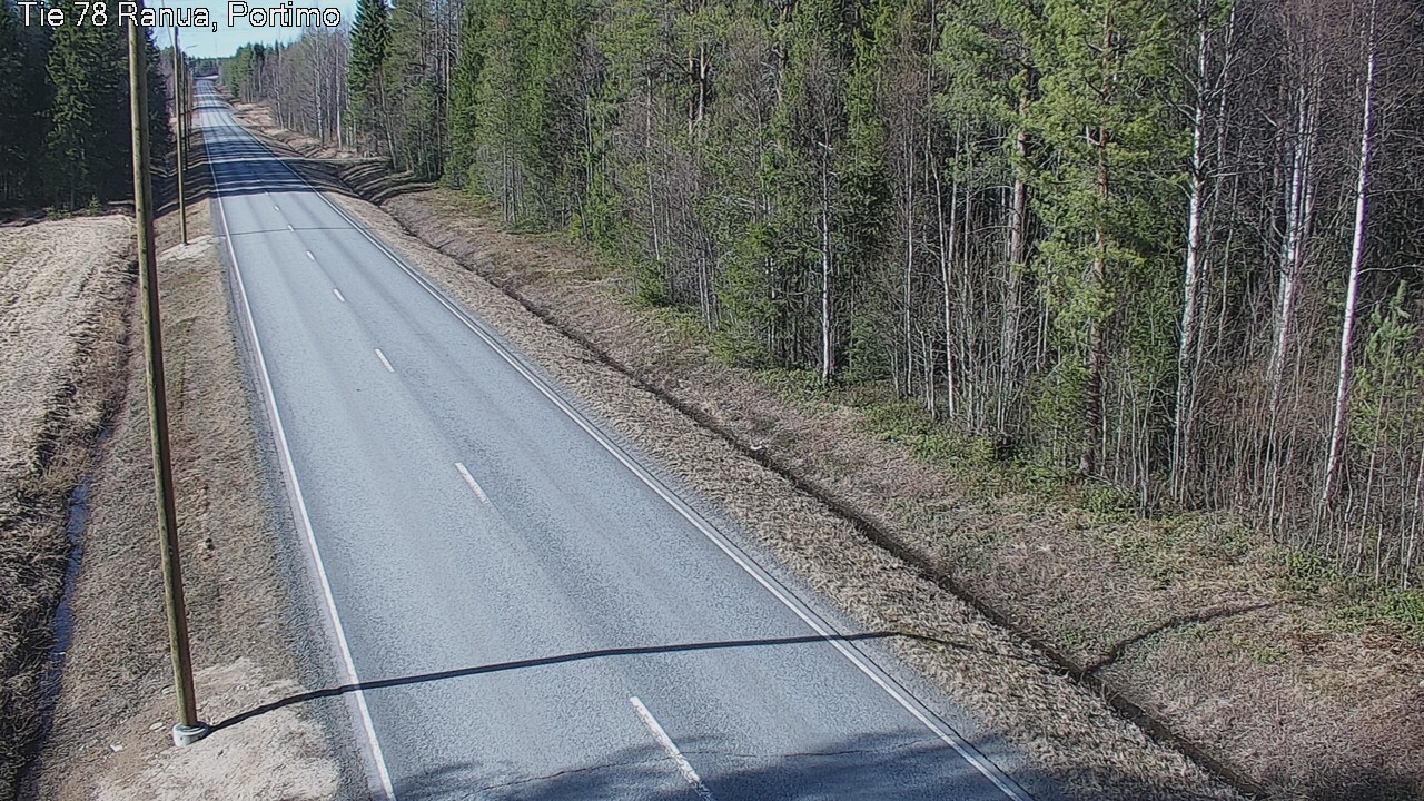 Kelikamerat Kuva Tie 78_Ranua, Portimo, Ranua, Lappi
