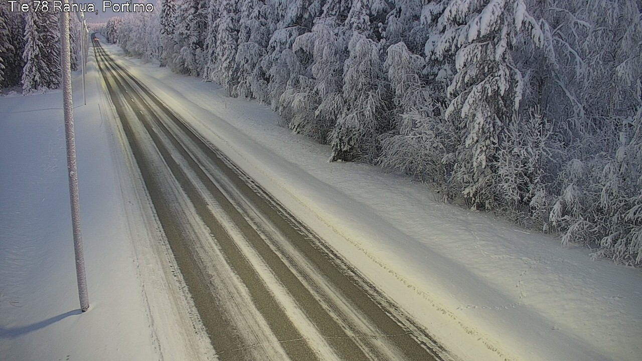 Kelikamerat Kuva Tie 78_Ranua, Portimo, Ranua, Lappi