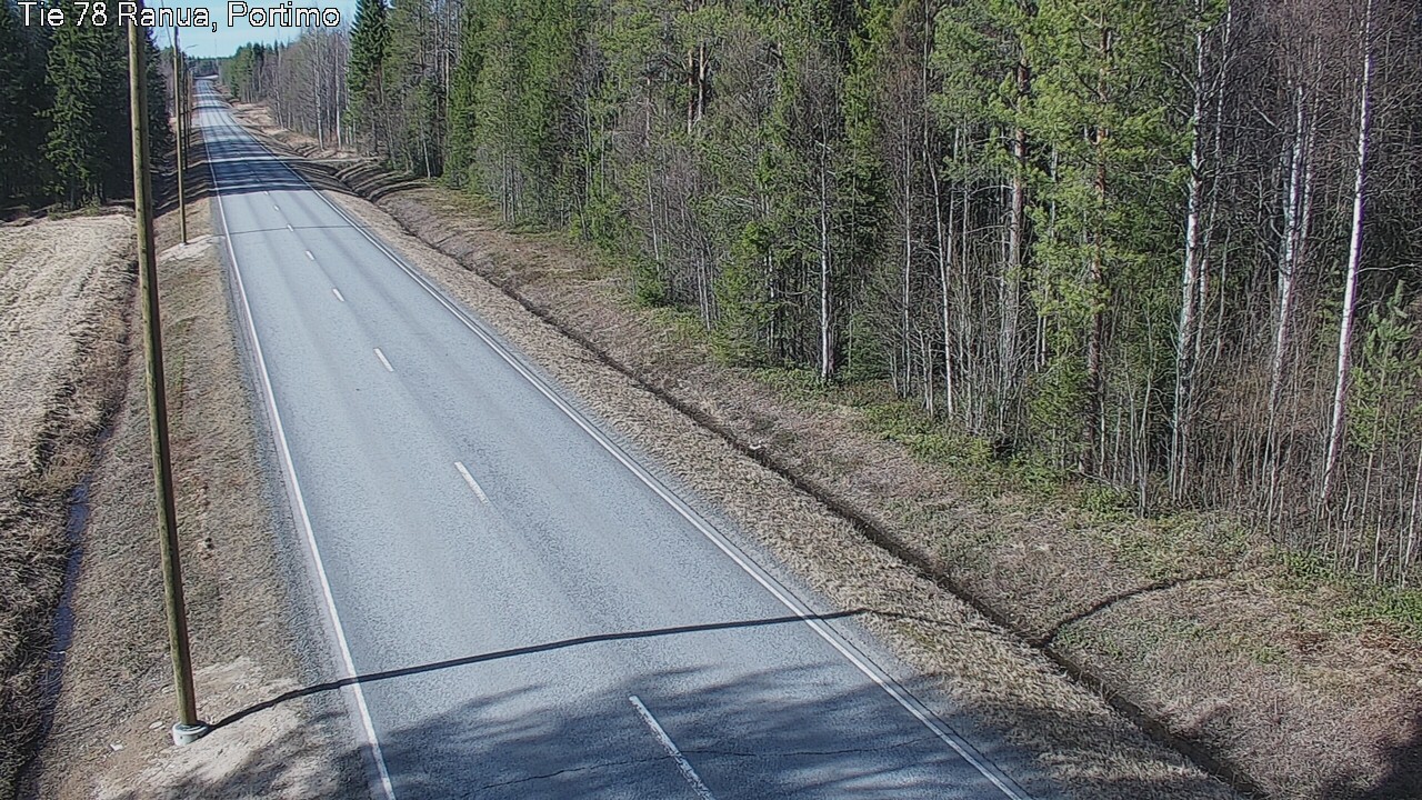 Kelikamerat Kuva Tie 78_Ranua, Portimo, Ranua, Lappi