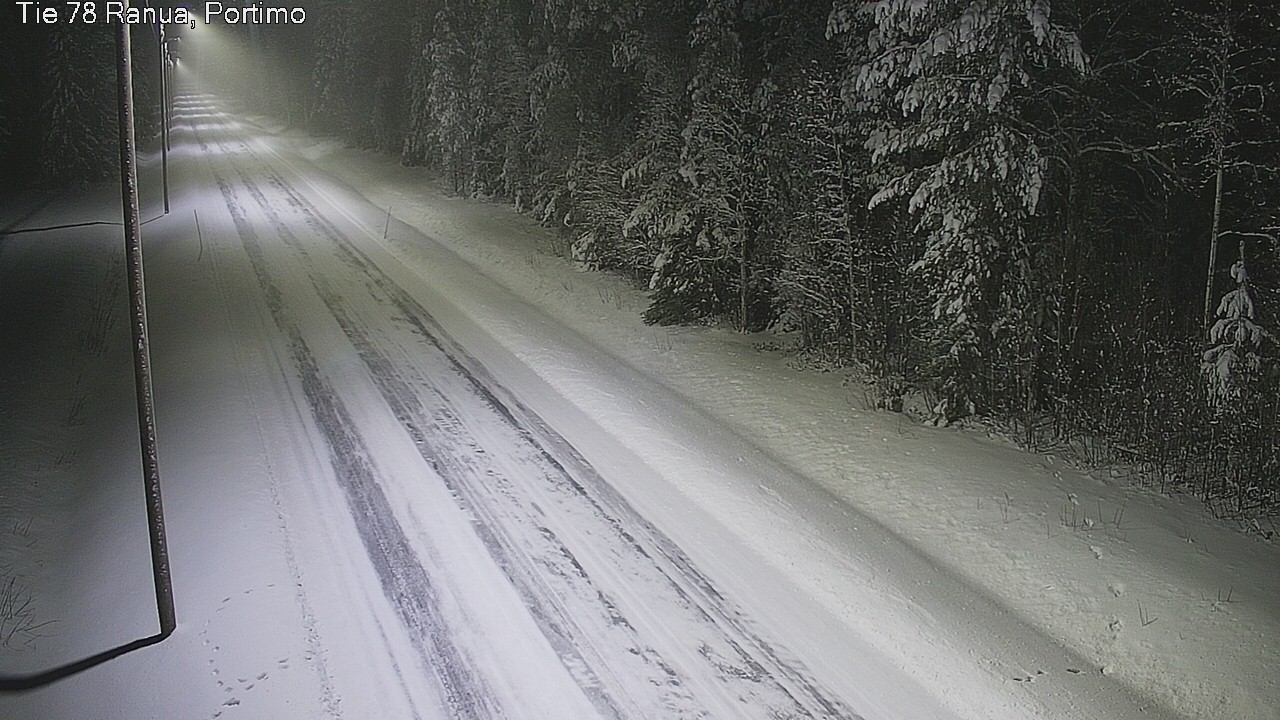 Weather Camera Image Väg 78_Ranua, Portimo, Ranua, Lappi