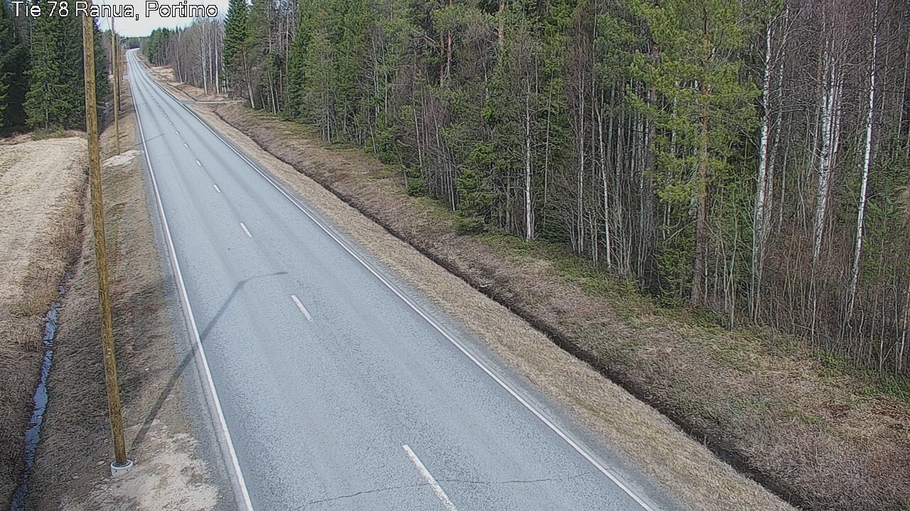 Kelikamerat Kuva Tie 78_Ranua, Portimo, Ranua, Lappi