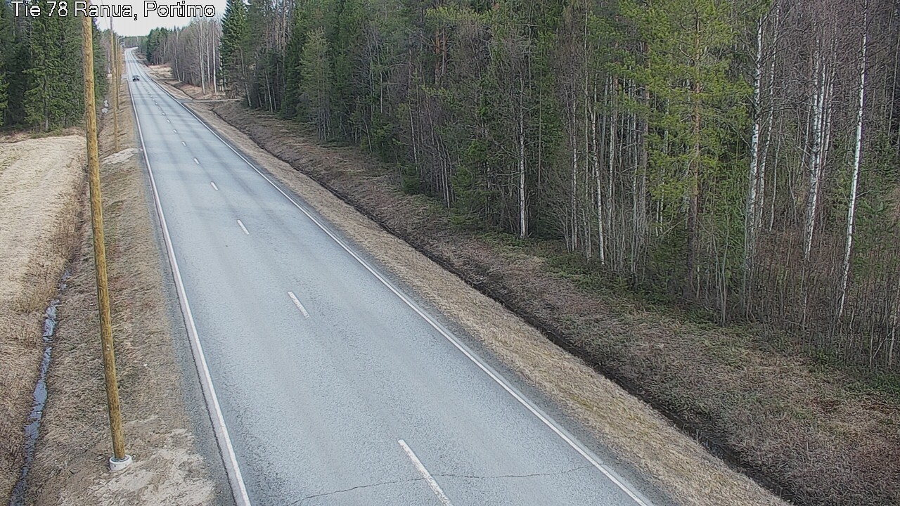 Kelikamerat Kuva Tie 78_Ranua, Portimo, Ranua, Lappi