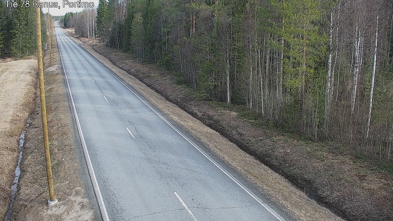 Kelikamerat Kuva Tie 78_Ranua, Portimo, Ranua, Lappi