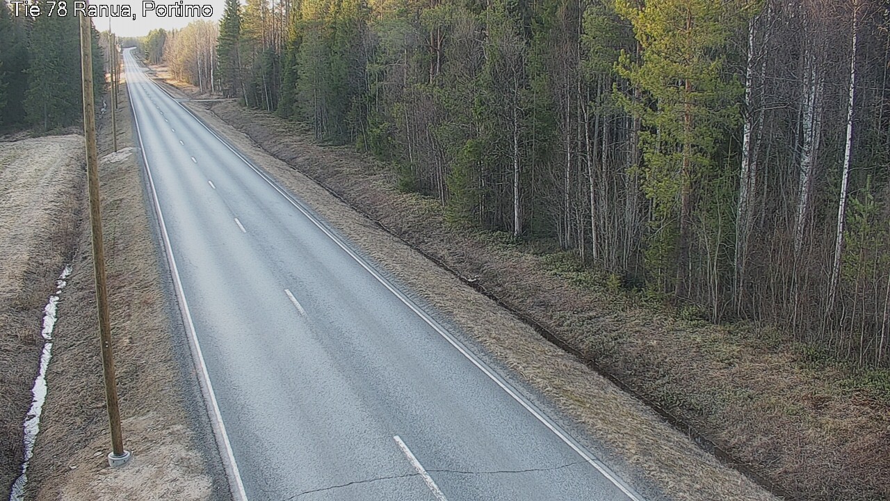 Kelikamerat Kuva Tie 78_Ranua, Portimo, Ranua, Lappi