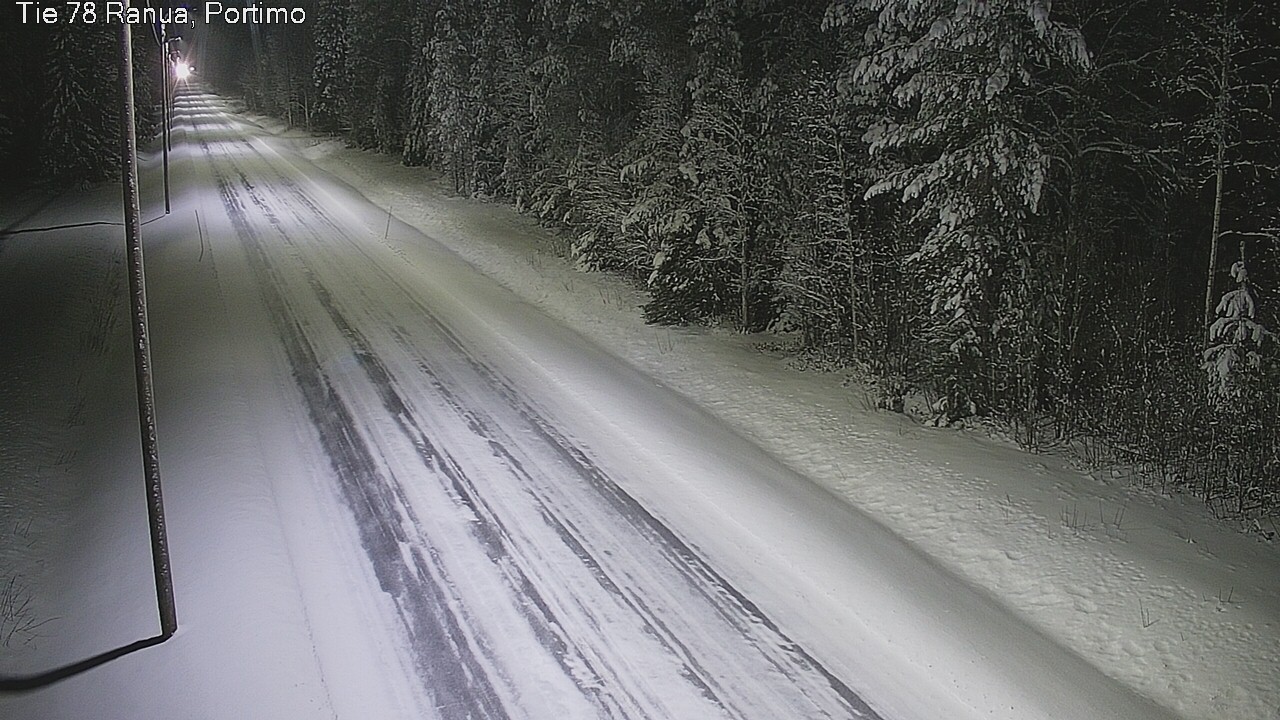 Weather Camera Image Väg 78_Ranua, Portimo, Ranua, Lappi