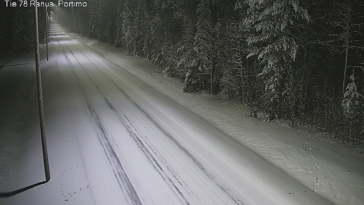Weather Camera Image Väg 78_Ranua, Portimo, Ranua, Lappi