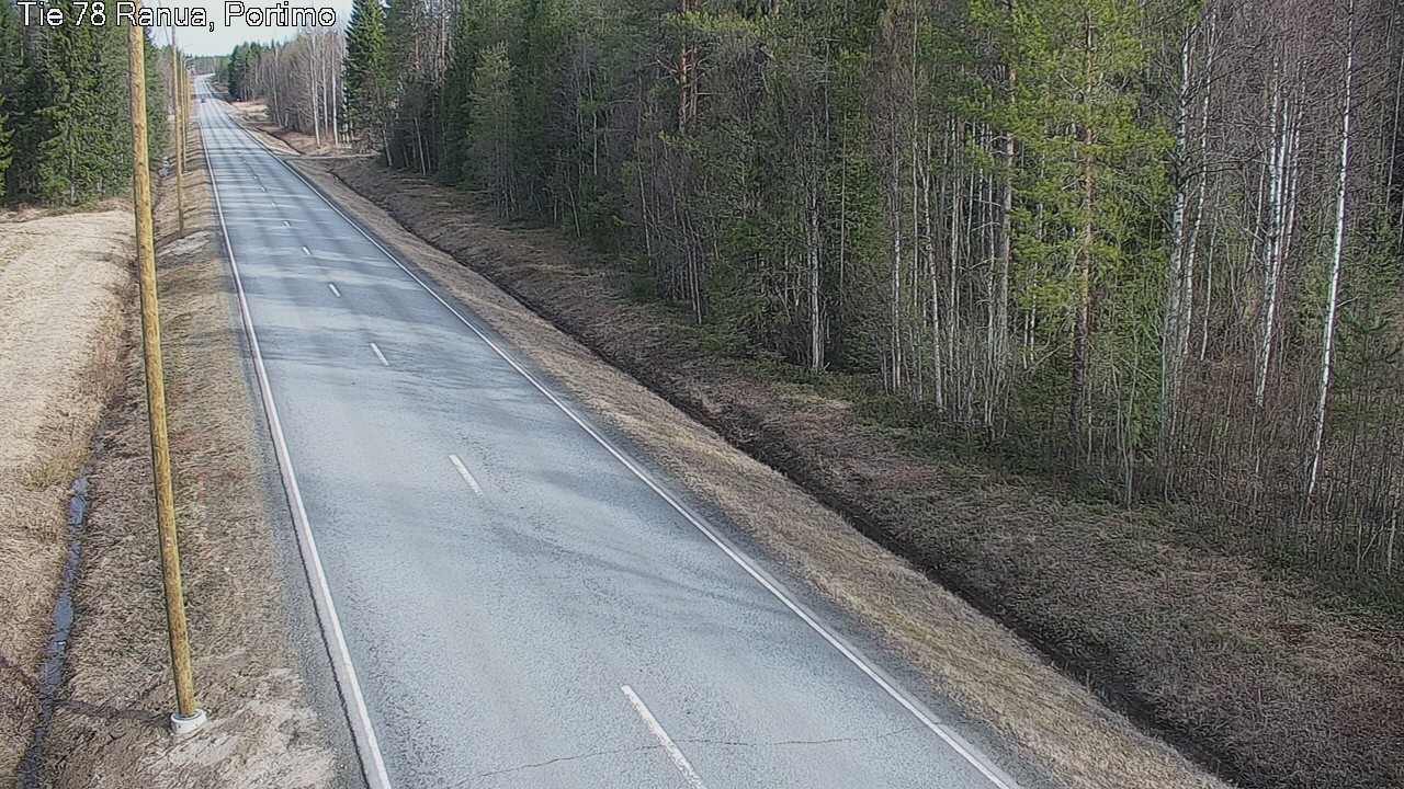 Kelikamerat Kuva Tie 78_Ranua, Portimo, Ranua, Lappi