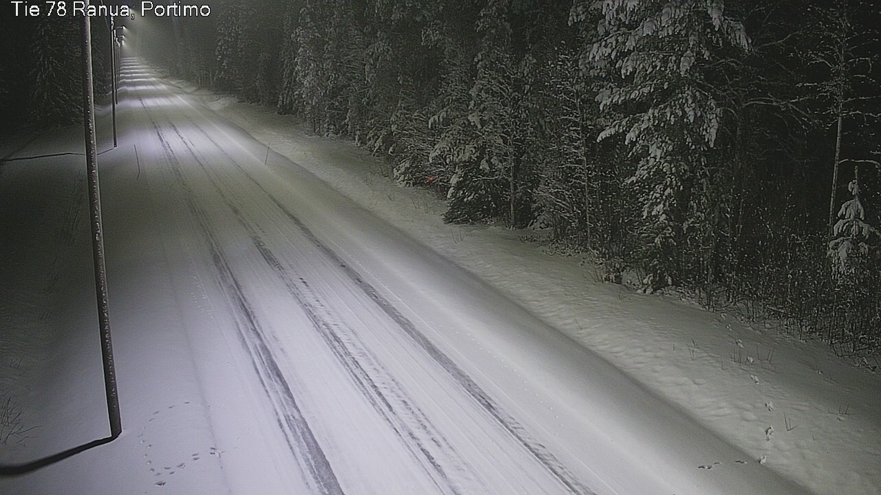 Weather Camera Image Väg 78_Ranua, Portimo, Ranua, Lappi