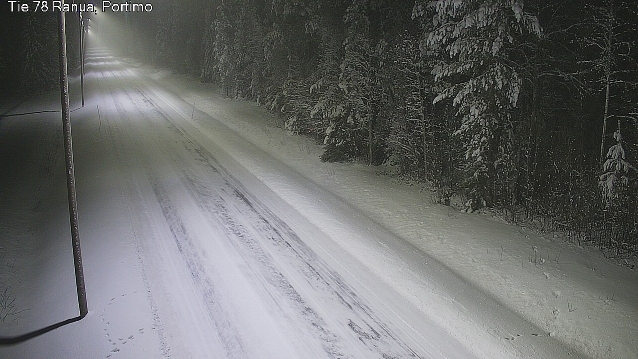 Weather Camera Image Väg 78_Ranua, Portimo, Ranua, Lappi