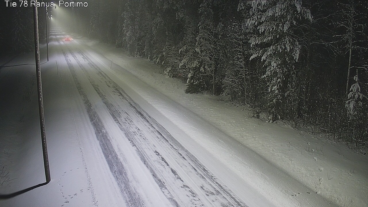 Weather Camera Image Väg 78_Ranua, Portimo, Ranua, Lappi