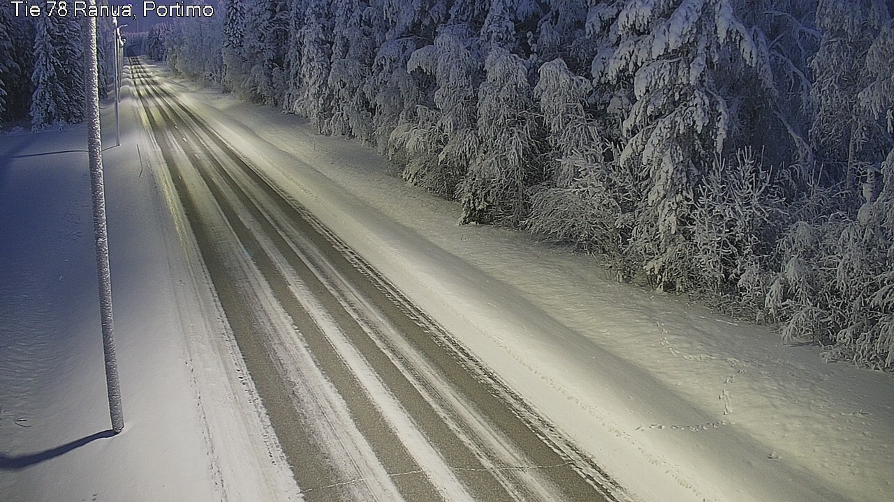 Kelikamerat Kuva Tie 78_Ranua, Portimo, Ranua, Lappi