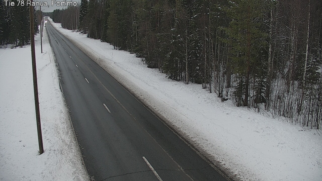 Kelikamerat Kuva Tie 78_Ranua, Portimo, Ranua, Lappi