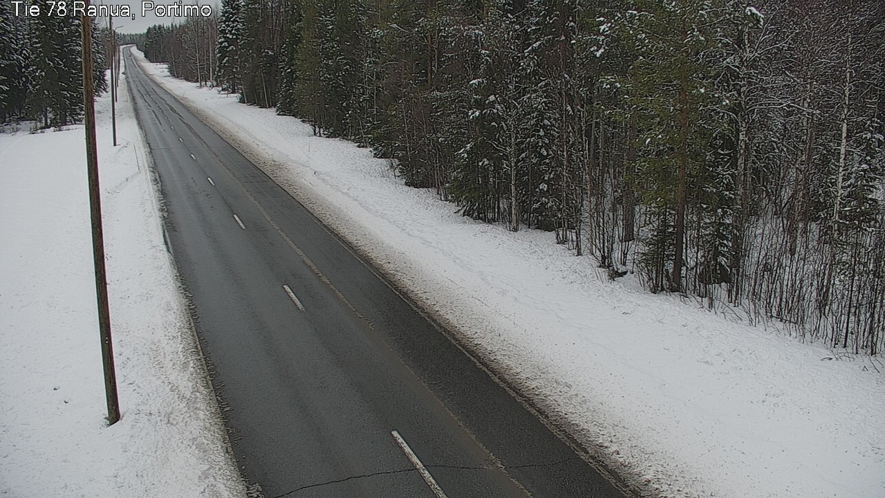 Kelikamerat Kuva Tie 78_Ranua, Portimo, Ranua, Lappi