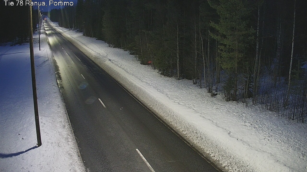 Kelikamerat Kuva Tie 78_Ranua, Portimo, Ranua, Lappi