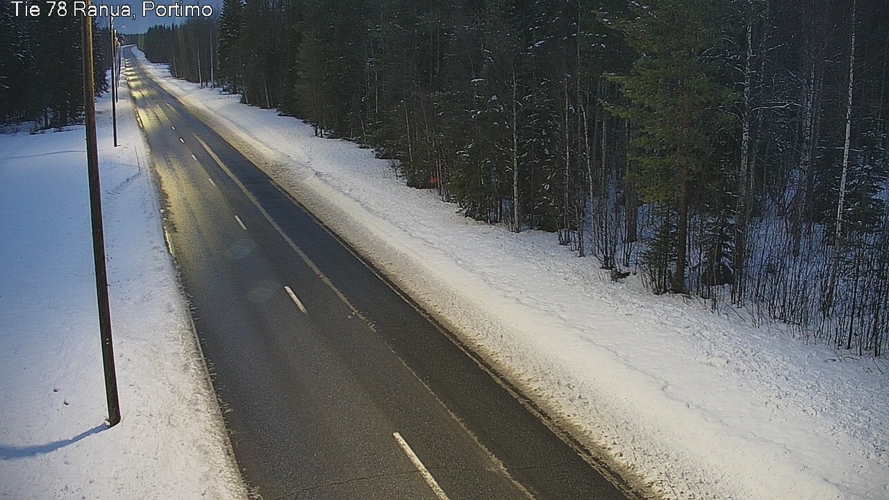 Kelikamerat Kuva Tie 78_Ranua, Portimo, Ranua, Lappi