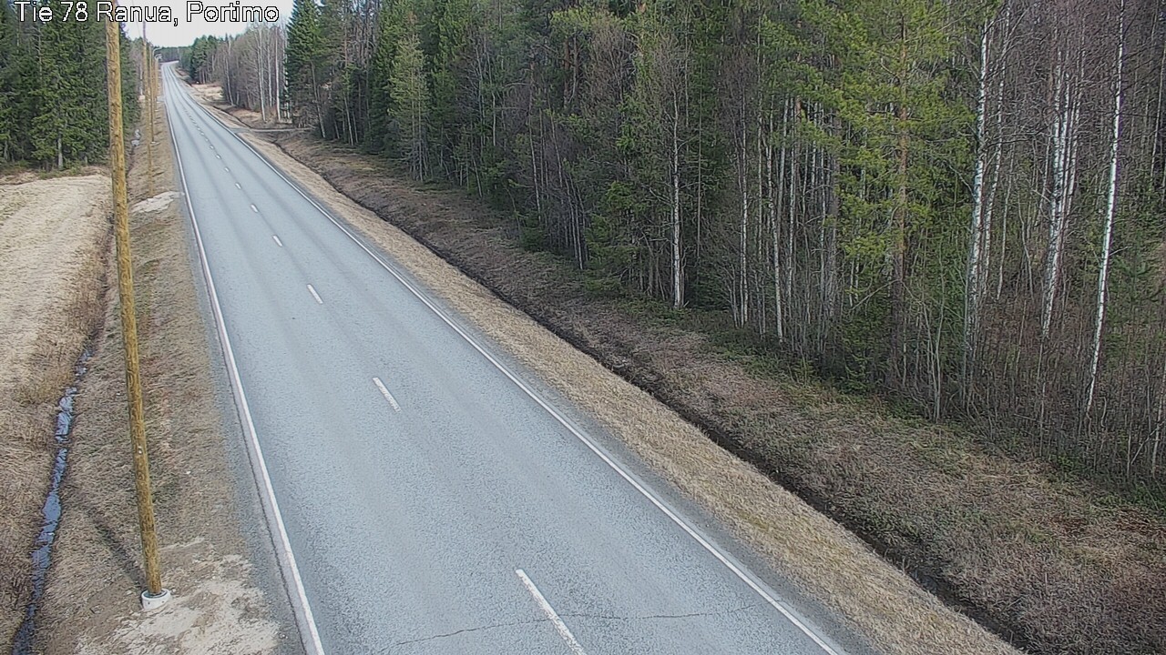 Kelikamerat Kuva Tie 78_Ranua, Portimo, Ranua, Lappi