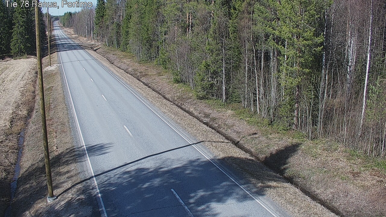 Kelikamerat Kuva Tie 78_Ranua, Portimo, Ranua, Lappi