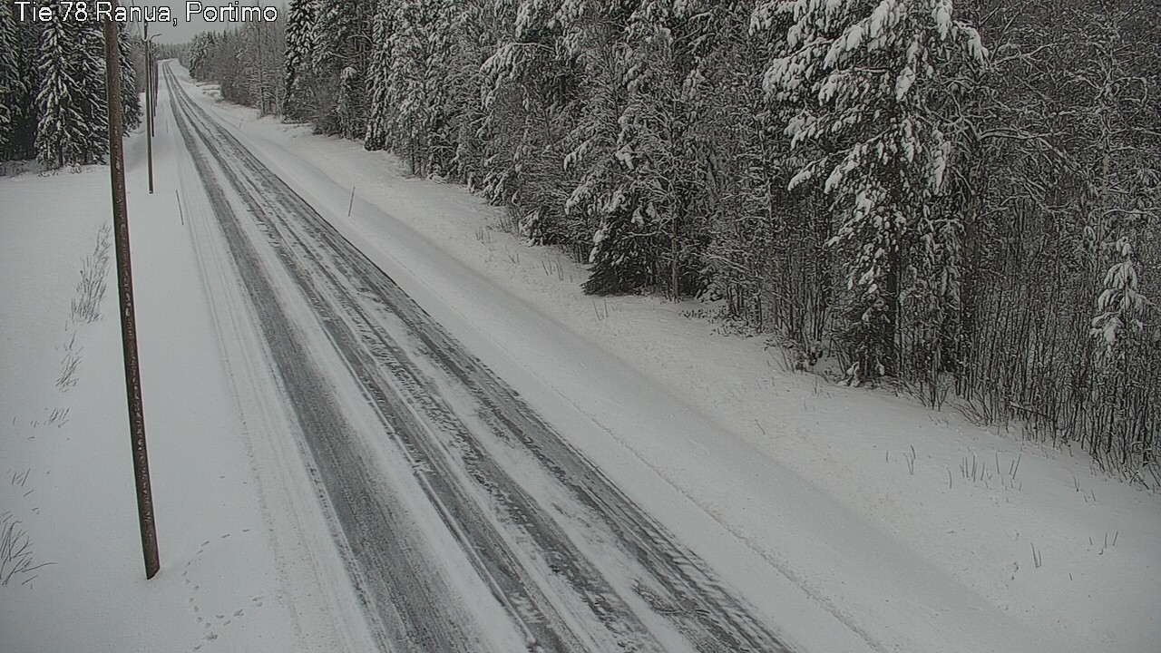 Weather Camera Image Väg 78_Ranua, Portimo, Ranua, Lappi