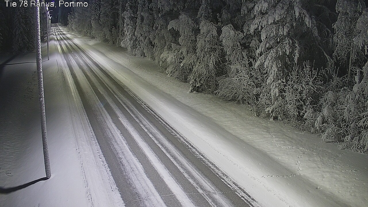 Kelikamerat Kuva Tie 78_Ranua, Portimo, Ranua, Lappi