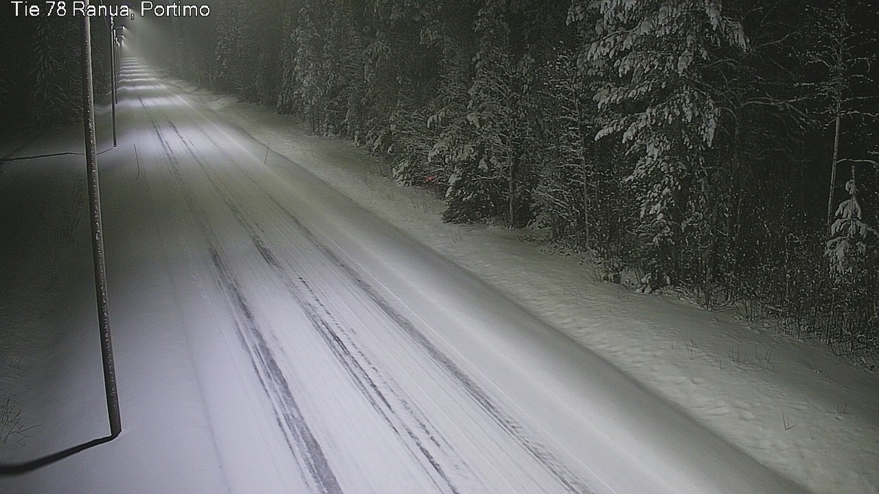 Weather Camera Image Väg 78_Ranua, Portimo, Ranua, Lappi