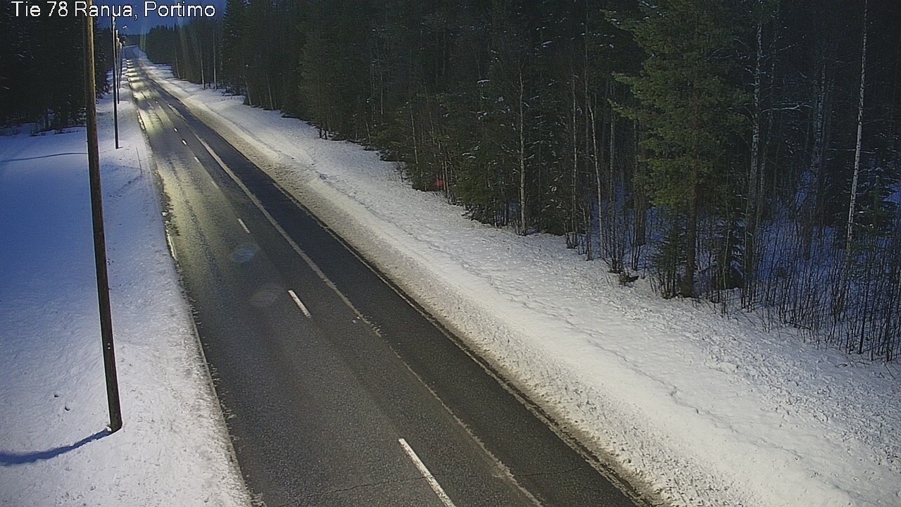 Kelikamerat Kuva Tie 78_Ranua, Portimo, Ranua, Lappi