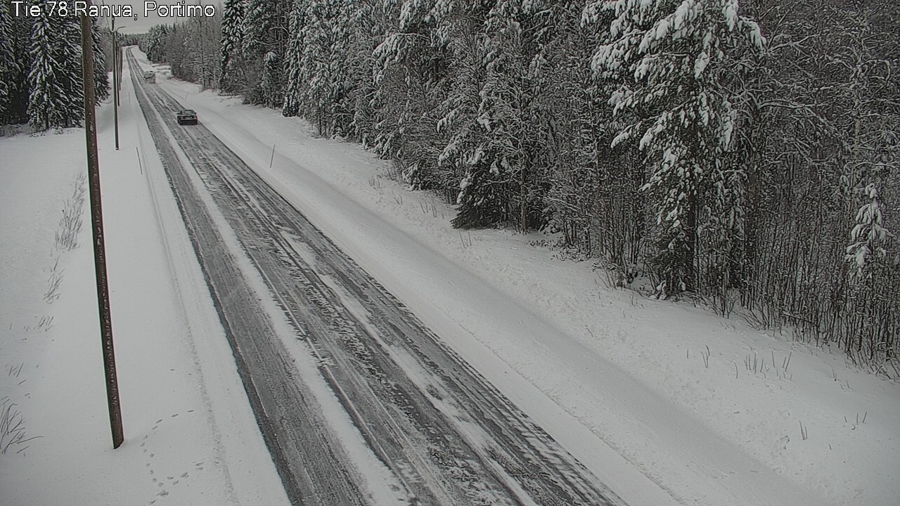 Weather Camera Image Väg 78_Ranua, Portimo, Ranua, Lappi